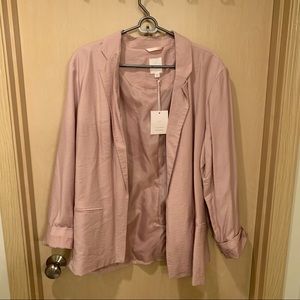 Slouchy Pink Blazer